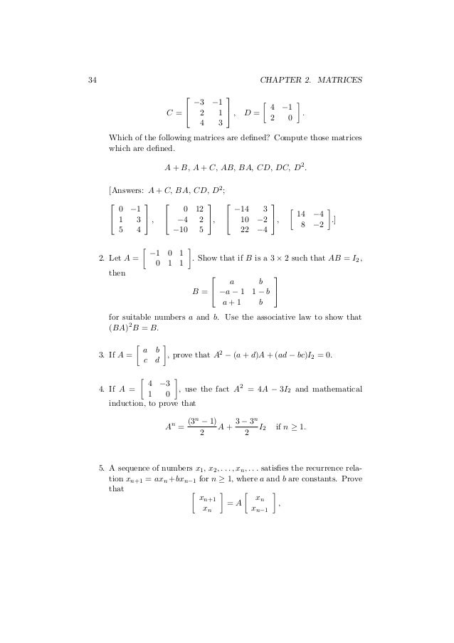 Linear algebra c-3